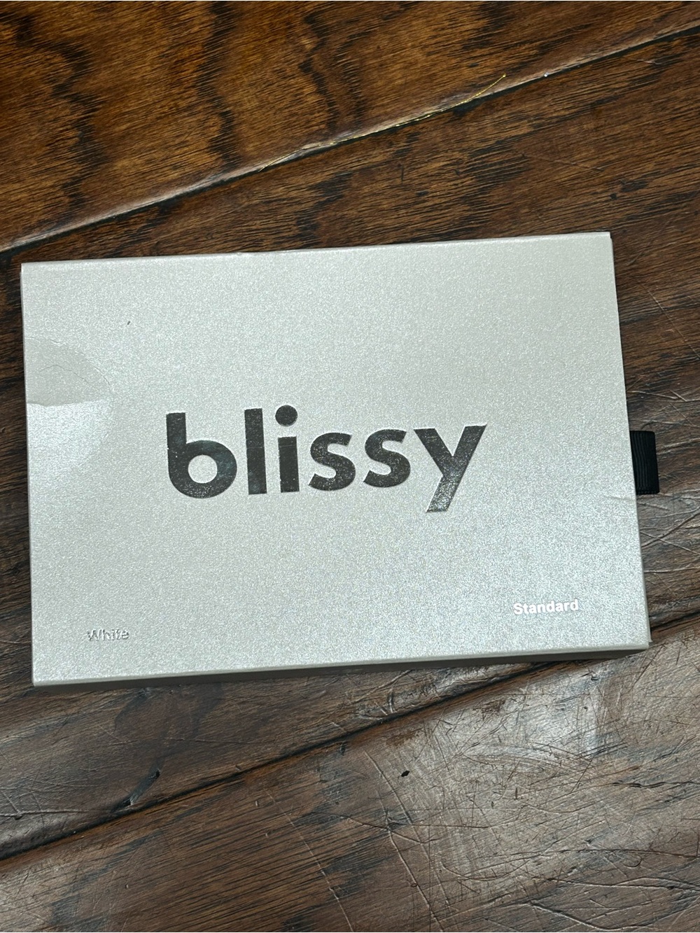 Blissy 100% Mulberry Silk Pillowcase White Standard 22 Momme